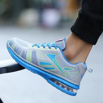 Running Shoes For Mens Outdoor Sport Air Mesh Breathable Sneakers(Blue) - Intl June 2018 - 3 Running Shoes for Mens Outdoor Sport Air Mesh Breathable Sneakers(Blue) - intl - 3