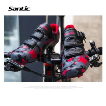Santic Road Cycling Bicycle Shoes Bike Self-locking Look,SPD-SL,Speedplay System Men And Women Shoese Euipment Camouflage Series 3Colors Bicycle Shoes, Black-Red - Intl June 2018 - 4 Santic Road Cycling Bicycle Shoes Bike Self-locking Look,SPD-SL,Speedplay System Men and Women Shoese Euipment Camouflage Series 3Colors Bicycle Shoes, Black-Red - intl - 4