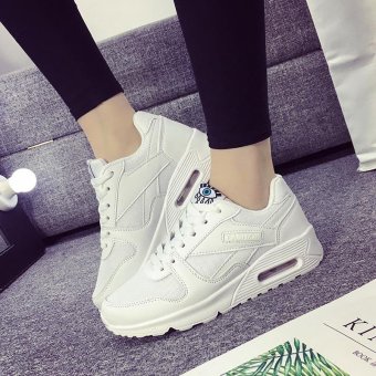 Seanut Fashion Korean Women Shoes Spring Tenis Feminino Casual Shoes Outdoor Walking Shoes Women Flats Lace Up Ladies Shoes(White) July 2018 - 4 Seanut Fashion Korean Women Shoes Spring Tenis Feminino Casual Shoes Outdoor Walking Shoes Women Flats Lace Up Ladies Shoes(White) - 4