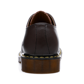 Seanut Men's Casual Genuine Leather Lace Shoes Formal Shoes (Brown) June 2018 - 2 Seanut Men's Casual Genuine Leather Lace Shoes Formal Shoes (Brown) - 2