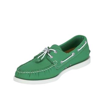 Sebago Docksides Men Boat Shoes (Green Neoprene) June 2018 - 3 Sebago Docksides Men Boat Shoes (Green Neoprene) - 3