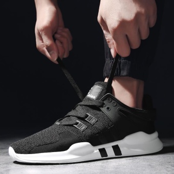 Sport Shoes Men Breathable Running Shoes Mens Sneakers Running Shoes For Men Outdoor Sports (Black) - Intl April 2018 - 2 Sport Shoes Men Breathable Running Shoes Mens Sneakers Running Shoes For Men Outdoor Sports (Black) - intl - 2