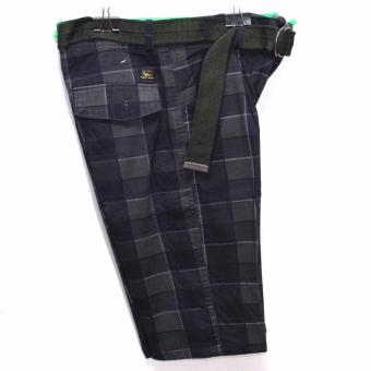 Super-11 Men's Four Pocket Cargo Checkered Short With Belt 798(Black) June 2018 - 3 Super-11 Men's Four Pocket Cargo Checkered Short with Belt 798(Black) - 3