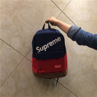 Supreme Harajuku Couple Bag European And American Tide Card DeadFly Retro Street Skateboard Street Students Backpack(Black) - Intl June 2018 - 5 Supreme Harajuku Couple Bag European and American Tide Card DeadFly Retro Street Skateboard Street Students Backpack(Black) - intl - 5