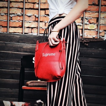 Supreme Single Shoulder Shoulder Bag Embroidered Classic File Bag Cosmetic Bag Handbag Tide Card Bag June 2018 - 4 Supreme Single shoulder shoulder bag embroidered classic file bag cosmetic bag handbag tide card bag - 4