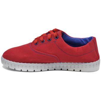 Tanggo Alena Fashionable Sneakers Women's Rubber Shoes (red) June 2018 - 2 Tanggo Alena Fashionable Sneakers Women's Rubber Shoes (red) - 2