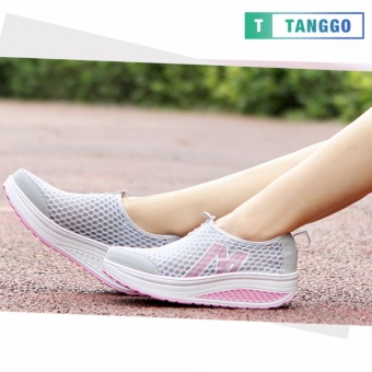 Tanggo Fashion Mesh Sneakers Shoes For Women 3308 (Light Grey) June 2018 - 2 Tanggo Fashion Mesh Sneakers Shoes for Women 3308 (Light Grey) - 2