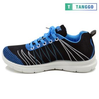 Tanggo Fashion Sneakers Rubber Shoes For Women - ZF788-49(black/blue) July 2018 - 2 Tanggo Fashion Sneakers Rubber Shoes for Women - ZF788-49(black/blue) - 2