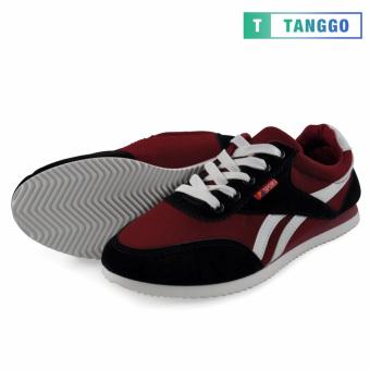 Tanggo Fashion Sport Sneakers Shoes For Men 801 (Maroon) June 2018 - 2 Tanggo Fashion Sport Sneakers Shoes for Men 801 (Maroon) - 2