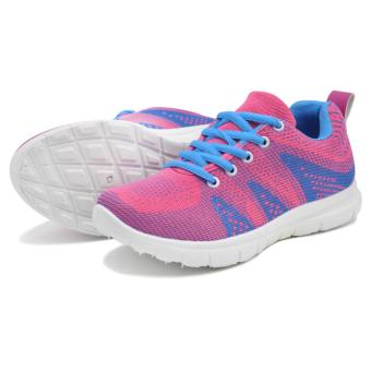 Tanggo Gabi Fashion Sneakers Women's Rubber Shoes ( Lightblue/pink) June 2018 - 3 Tanggo Gabi Fashion Sneakers Women's Rubber Shoes ( lightblue/pink) - 3