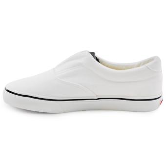 Tanggo Miko Fashion Sneakers Men's Flat Shoes Slip-On (white) June 2018 - 2 Tanggo Miko Fashion Sneakers Men's Flat Shoes Slip-On (white) - 2