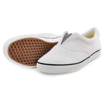 Tanggo Miko Fashion Sneakers Men's Flat Shoes Slip-On (white) June 2018 - 3 Tanggo Miko Fashion Sneakers Men's Flat Shoes Slip-On (white) - 3
