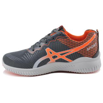 Tanggo William Fashion Sneakers Men's Rubber Shoes (grey/orange) April 2018 - 2 Tanggo William Fashion Sneakers Men's Rubber Shoes (grey/orange) - 2