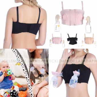 Tickle-Mommy Simple Wishes Hands Free Breastpump Bra--Medium(Black) June 2018 - 3 Tickle-Mommy Simple Wishes Hands Free Breastpump Bra--Medium(Black) - 3