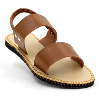 Tokkyo Shoes Women's Lucky Flat Sandals (Brown) April 2018 - 3 Tokkyo Shoes Women's Lucky Flat Sandals (Brown) - 3