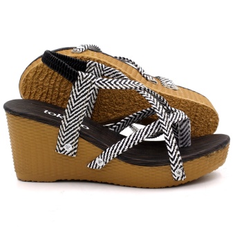 Tokkyo Women's Bora Wedge Sandals (Black) April 2018 - 3 Tokkyo Women's Bora Wedge Sandals (Black) - 3