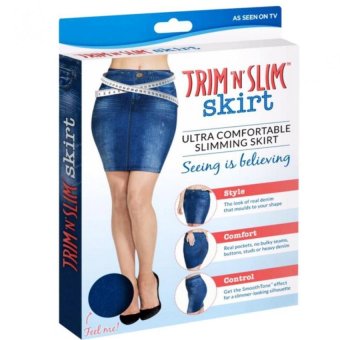 Trim & Slim Skirt (Blue) June 2018 - 2 Trim & Slim Skirt (Blue) - 2