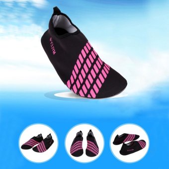 Unisex Ultra Soft Lightweight Diving Water Sport Shoes (Black Pink)- Intl June 2018 - 4 Unisex Ultra Soft Lightweight Diving Water Sport Shoes (Black Pink)- intl - 4