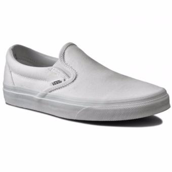 Vans Classic Slip On True White Canvas June 2018 - 2 Vans Classic Slip On True White Canvas - 2