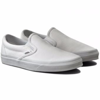 Vans Classic Slip On True White Canvas June 2018 - 4 Vans Classic Slip On True White Canvas - 4