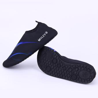 Water Sports Shoes Yoga Exercise Pool Beach Swim Slip (Blue) - Intl April 2018 - 2 Water Sports Shoes Yoga Exercise Pool Beach Swim Slip (Blue) - intl - 2