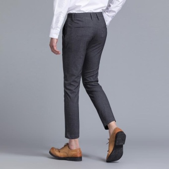 Weargen Brand Mens Classic Design Formal Business And Casual PencilSuits Pants Slim Fit For Wedding And Office Dress PantsSY-9809-Grey - Intl June 2018 - 3 Weargen Brand Mens Classic Design Formal Business And Casual PencilSuits Pants Slim Fit For Wedding And Office Dress PantsSY-9809-Grey - intl - 3
