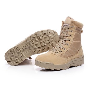 Winter Men Military Boots Special Force Tactical Desert Combat Boats Outdoor Hiking Shoes - Intl June 2018 - 4 Winter Men Military Boots Special Force Tactical Desert Combat Boats Outdoor Hiking Shoes - intl - 4
