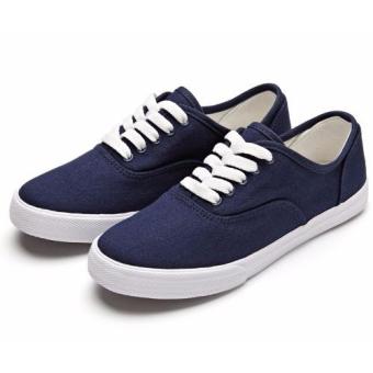 Women Canvas Sneakers Shoes Buy 1 Take 1 - Blue And White June 2018 - 2 Women Canvas Sneakers Shoes Buy 1 Take 1 - Blue and White - 2