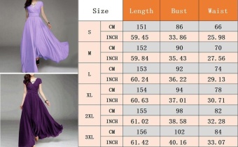 Women Long Formal Evening Prom Party Bridesmaid Chiffon Ball GownCocktail Dress - Intl June 2018 - 4 Women Long Formal Evening Prom Party Bridesmaid Chiffon Ball GownCocktail Dress - intl - 4