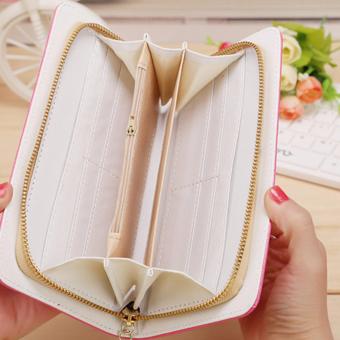 Women Long Wallet Crown Purse Bag Clutch Wallets Phone Handbag(SkyBlue) - Intl April 2018 - 3 Women Long Wallet Crown Purse Bag Clutch Wallets Phone Handbag(SkyBlue) - intl - 3