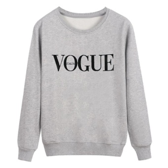 Women 's Sweater Letters Printed Round Neck Long - Sleeved SweaterWomen Tops-Black - Intl June 2018 - 3 Women 's Sweater Letters Printed Round Neck Long - Sleeved SweaterWomen Tops-Black - intl - 3