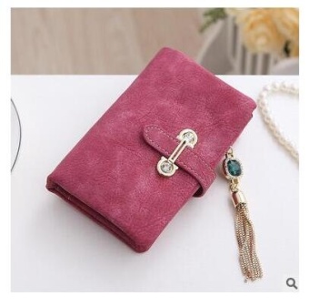 Women Short Purse Fashion Retro Matte Stitching Wallet Clutch WomenCasual Hasp Dollar Price Wallet Handbag Army Green - Intl June 2018 - 2 Women Short Purse Fashion Retro Matte Stitching Wallet Clutch WomenCasual Hasp Dollar Price Wallet Handbag Army Green - intl - 2