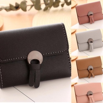 Women Simple Three Folded Coin Purse Small Wallet Pocket Credit Cards Organizer - Intl June 2018 - 4 Women Simple Three Folded Coin Purse Small Wallet Pocket Credit Cards Organizer - intl - 4