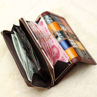 Women Wallet Brand Design Genuine Leather Multicolor Color (Intl) June 2018 - 2 Women Wallet Brand Design Genuine Leather Multicolor Color (Intl) - 2