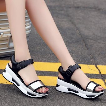 Women's Fashion Wedge Sandals Casual Shoes High-heeled Sandals -intl June 2018 - 5 Women's Fashion Wedge Sandals Casual shoes High-heeled sandals -intl - 5