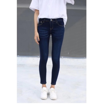 Women's Lift Butt Jeans With Light Scratch (BLUE) June 2018 - 4 Women's Lift Butt Jeans with Light Scratch (BLUE) - 4