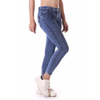 Women's Lift Butt Series Skinny Acid Blue Jeans June 2018 - 2 Women's Lift Butt Series Skinny Acid Blue Jeans - 2