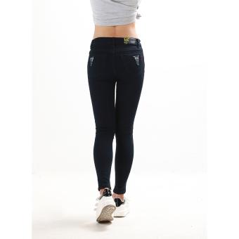 Women's New Sticker Design Skinny Jeans(BLACK) April 2018 - 3 Women's New Sticker Design Skinny Jeans(BLACK) - 3