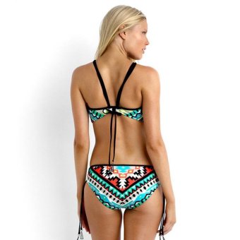 Womens Swimsuit Swimwear Two-Piece Split Graphic Bikini Sets - Intl June 2018 - 2 Womens Swimsuit Swimwear Two-Piece Split Graphic Bikini Sets - intl - 2