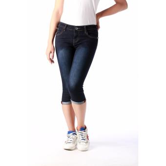 Women's Vintage Capri Short With Yellow Stitches June 2018 - 3 Women's Vintage Capri Short with Yellow Stitches - 3