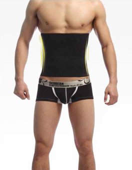 WONDERSHOP Stylish Men Shapewear Fat Slim Belt Tummy Cincher Corset Stomach Body Shapers ( Black ) - Intl June 2018 - 2 WONDERSHOP Stylish Men Shapewear Fat Slim Belt Tummy Cincher Corset Stomach Body Shapers ( Black ) - intl - 2