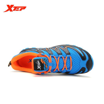 XTEP Brand 2016 New Summer Men's Running Shoes Cross-Country Trail Shoes Air Mesh Sneakers Comfortable Sports Shoes (Blue/Black) June 2018 - 3 XTEP Brand 2016 New Summer Men's Running Shoes Cross-Country Trail Shoes Air Mesh Sneakers Comfortable Sports Shoes (Blue/Black) - 3