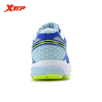 XTEP Brand Professional Running Shoes For Women Light Leather Running Sports Shoes Ladies Damping Athletic Sneaker (Blue) June 2018 - 5 XTEP Brand Professional Running Shoes for Women Light Leather Running Sports Shoes Ladies Damping Athletic Sneaker (Blue) - 5