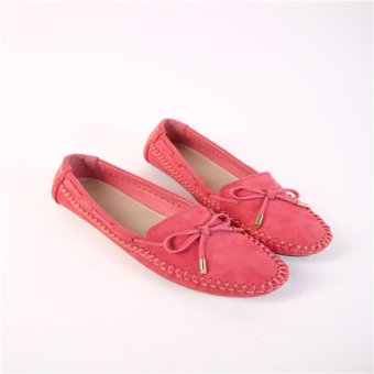 YingWei Women's Shoes Beanie Flat Shoes Bow Tie Woman Ladies SoftLoafers Flats Red - Intl April 2018 - 4 YingWei Women's Shoes Beanie Flat Shoes Bow tie Woman Ladies SoftLoafers Flats Red - intl - 4
