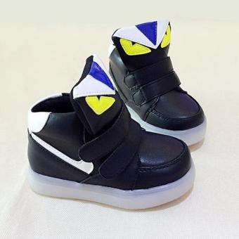 YL The New Children 's LED Lights In The Spring Of Sports ShoesBoys And Girls Leisure Students Baby Shoes(Black) - Intl April 2018 - 5 YL The New Children 's LED Lights In The Spring of Sports ShoesBoys and Girls Leisure Students Baby Shoes(Black) - intl - 5