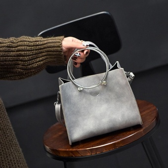 ZAHI FASHION Korean Cross Body Girls Fashion Bag (Gray) June 2018 - 4 ZAHI FASHION Korean Cross Body Girls Fashion Bag (Gray) - 4
