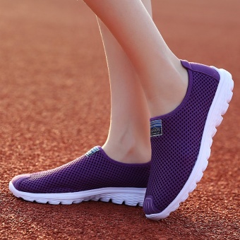 ZNPNXN Women'S Shoes Slip-On Net Cloth Shoes Slip On Shoes For Women Casual Breathable Comfort Shoes Womens Spring ShoesZapatillas Mujer(Purple) - Intl June 2018 - 5 ZNPNXN Women'S Shoes Slip-On Net Cloth Shoes Slip On Shoes For Women Casual Breathable Comfort Shoes Womens Spring ShoesZapatillas Mujer(Purple) - intl - 5