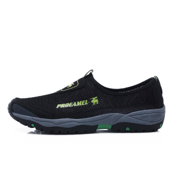 ZOQI Man's Fashion Sneakers Net Slip-ons Walking Shoes(Black) - Intl July 2018 - 3 ZOQI Man's Fashion Sneakers Net Slip-ons Walking Shoes(Black) - intl - 3