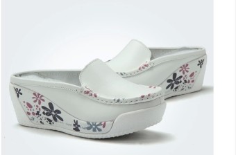 ZYSK Women Flower Print Wedge Sandals (White) Z061904 June 2018 - 2 ZYSK Women Flower Print Wedge Sandals (White) Z061904 - 2