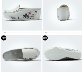 ZYSK Women Flower Print Wedge Sandals (White) Z061904 June 2018 - 3 ZYSK Women Flower Print Wedge Sandals (White) Z061904 - 3